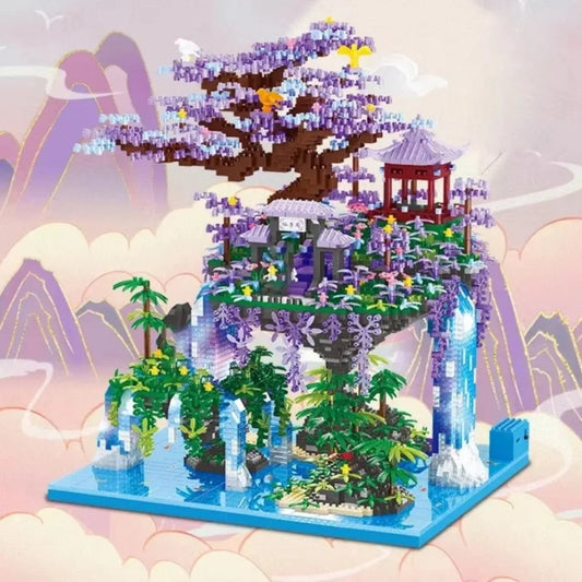 Bloc de Construction Fleuri – Jardin Zen Suspendu