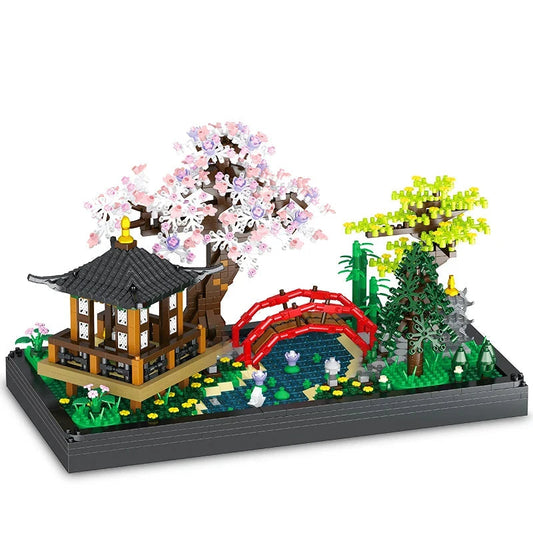 Bloc de Construction Cour Zen Japonaise