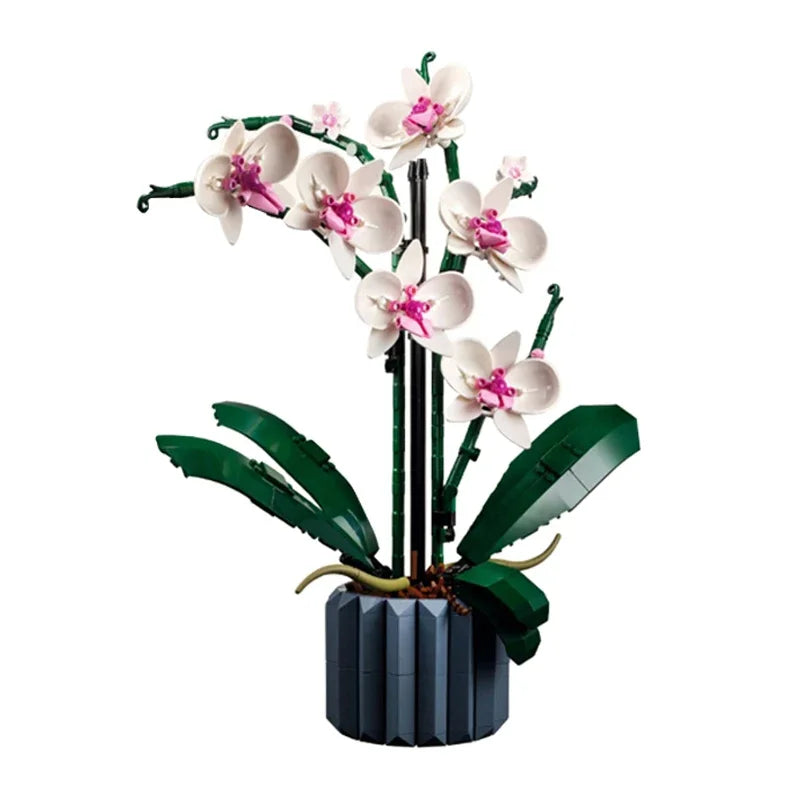 Bloc de Construction Fleur <br> Orchidée