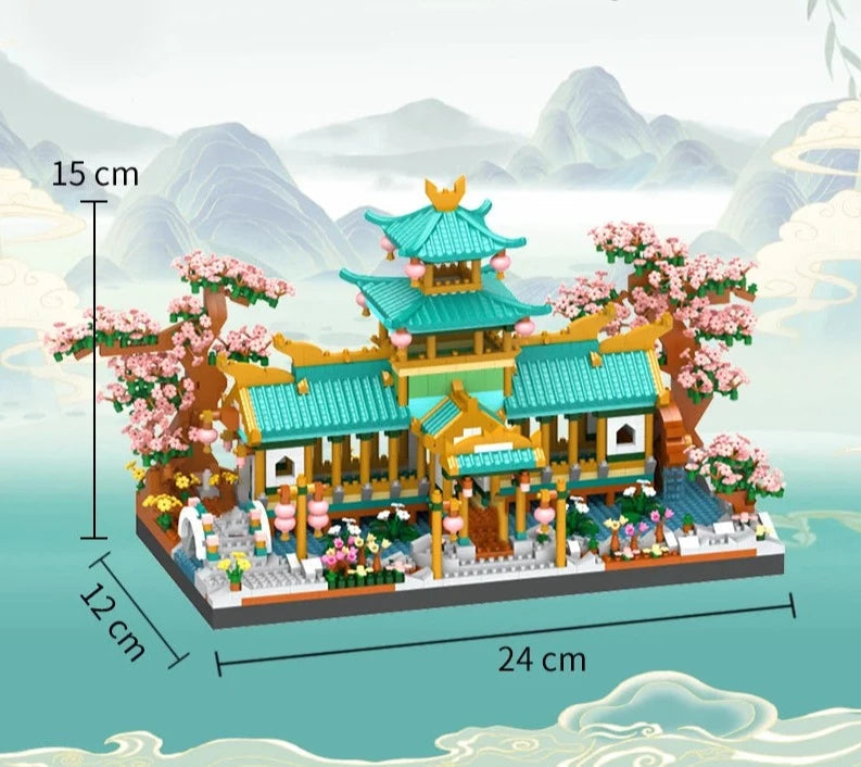 Bloc de Construction Fleur <br> Monastère