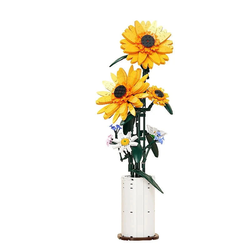 Fleur Bloc de Construction Tournesol - Plante Paradise