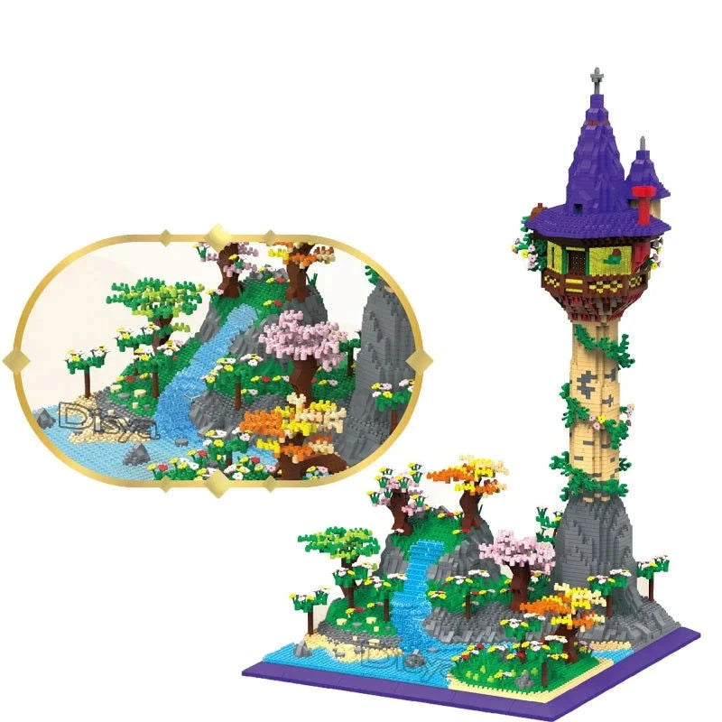 Fleur Raiponce Bloc de Construction - Plante Paradise