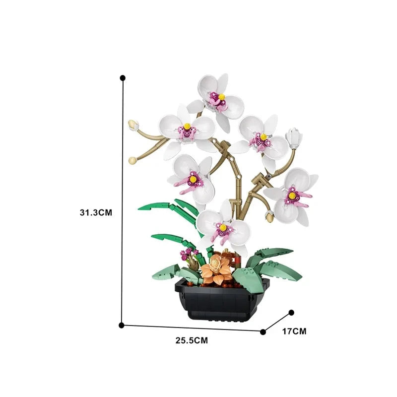 Bloc de Construction Fleur Blanche - Plante Paradise