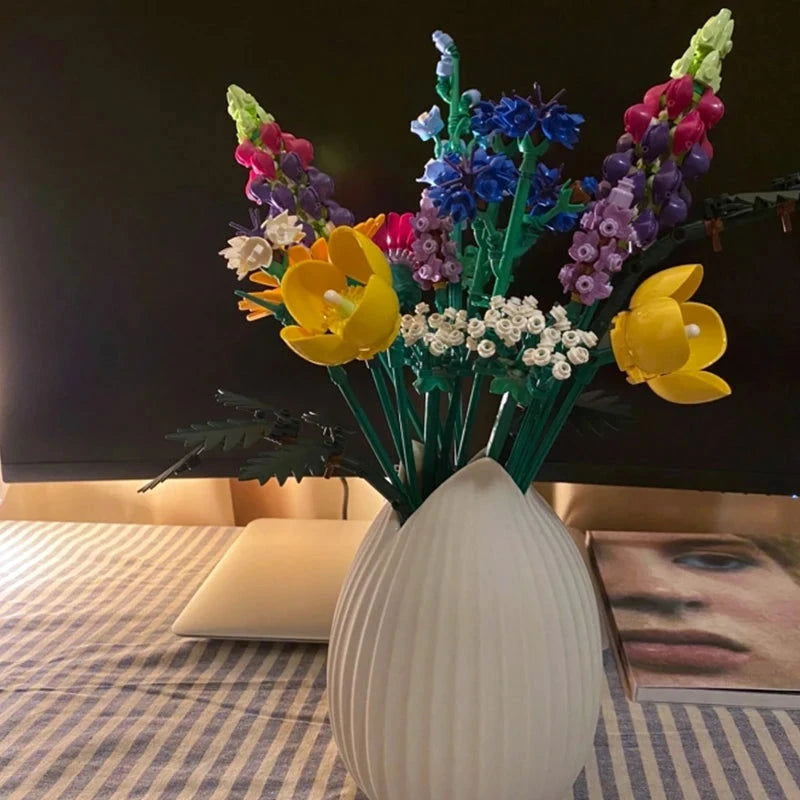 Bloc de Construction Bouquet De Fleurs Sauvages - Plante Paradise