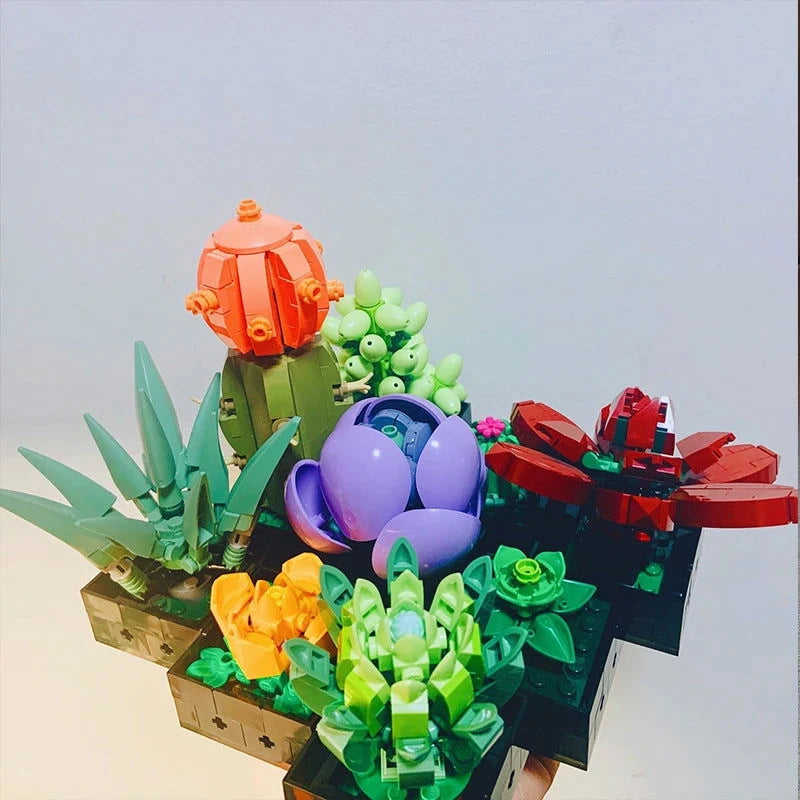 Bloc de Construction Fleur Succulente - Plante Paradise