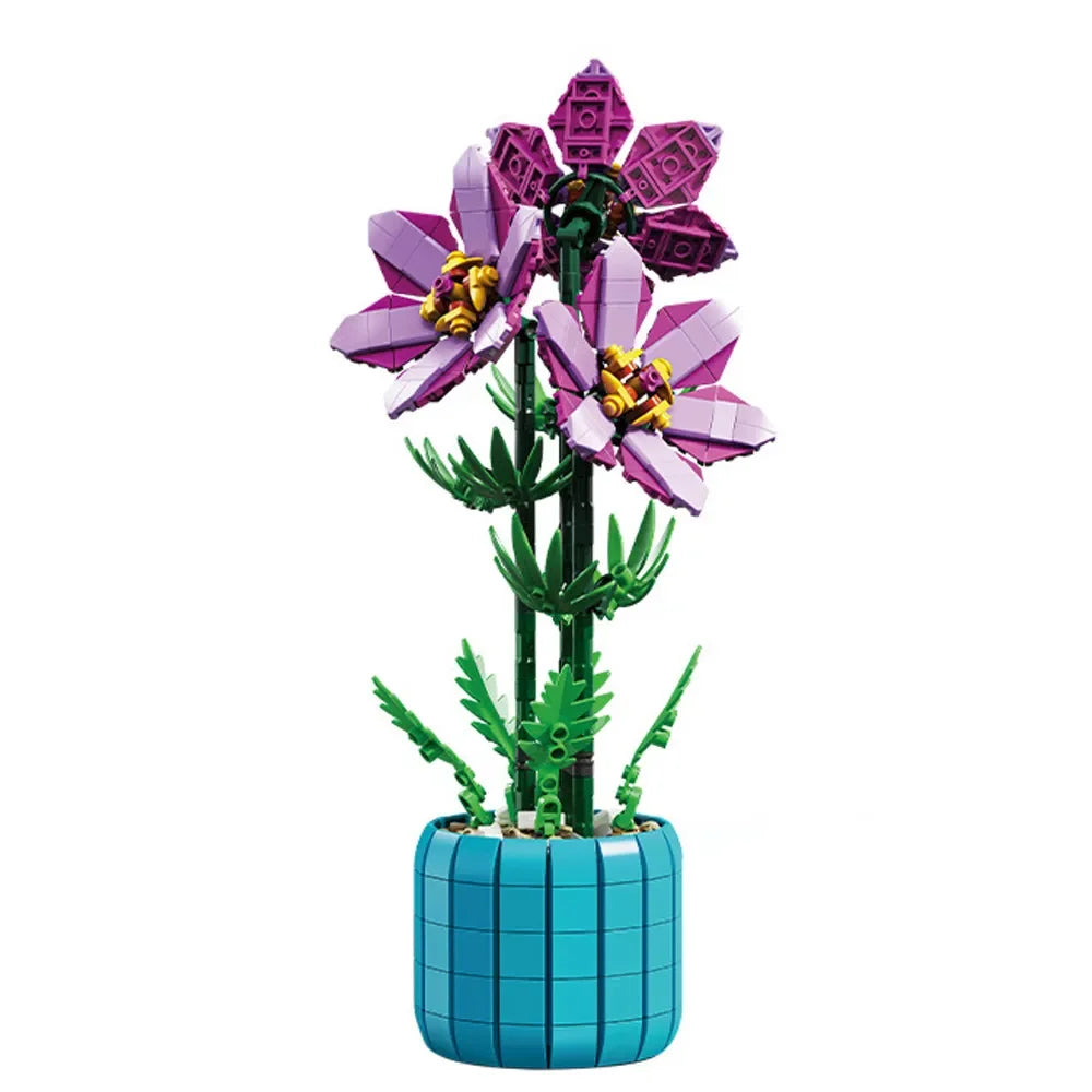 Bloc de Construction Orchidée Créatif - Plante Paradise