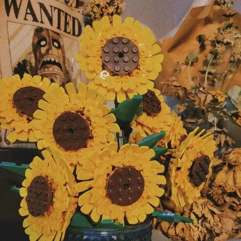 Bloc de Construction Fleur <br> Marguerite Bouquet