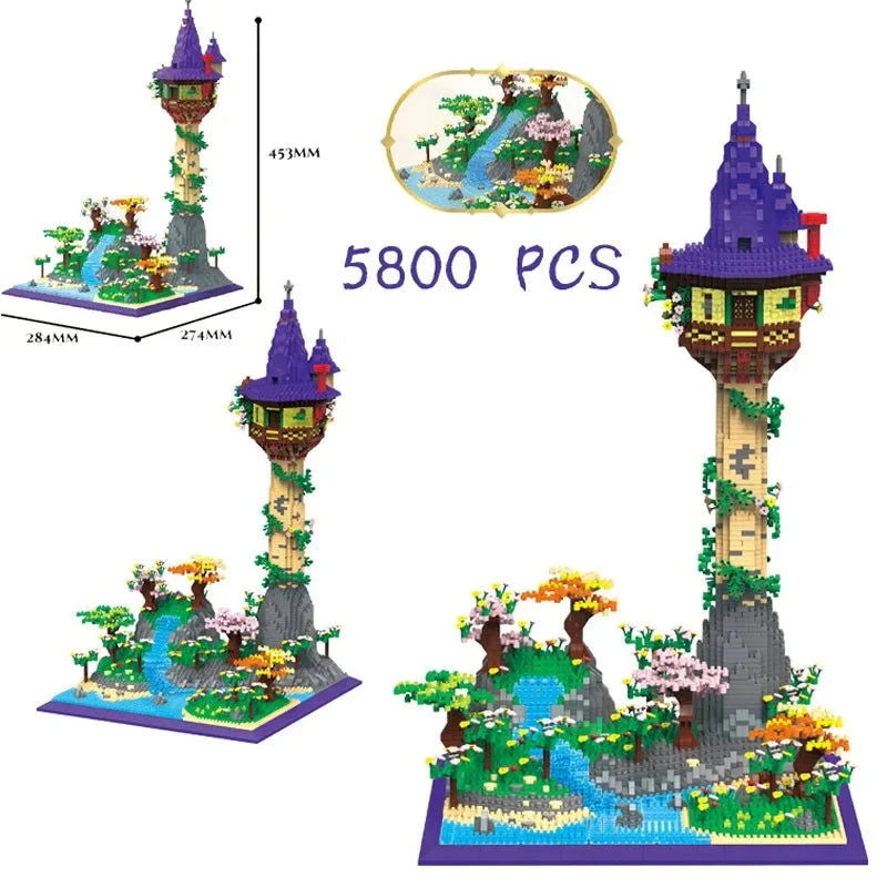 Fleur Raiponce Bloc de Construction - Plante Paradise