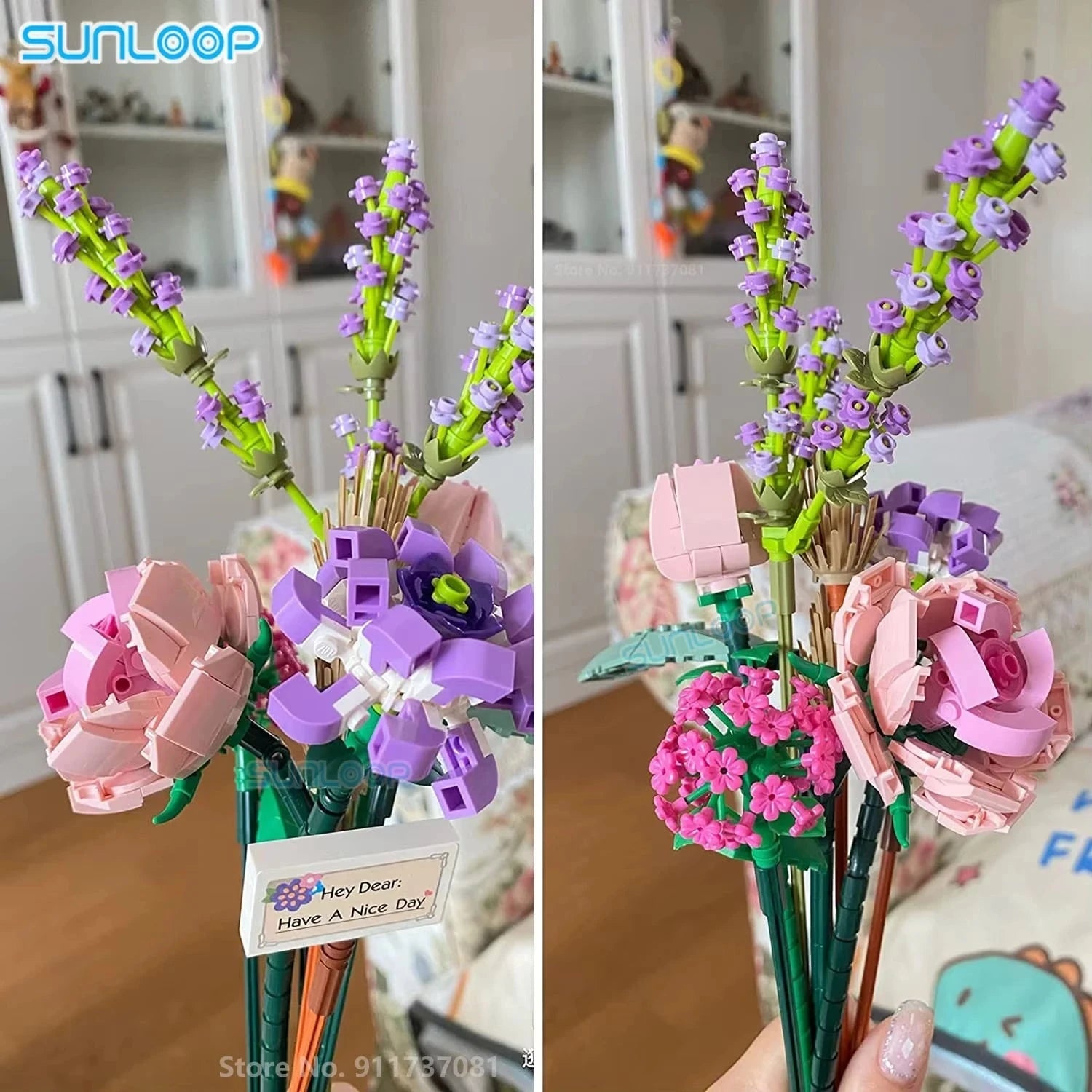 Set Bloc de Construction Fleurs - Plante Paradise