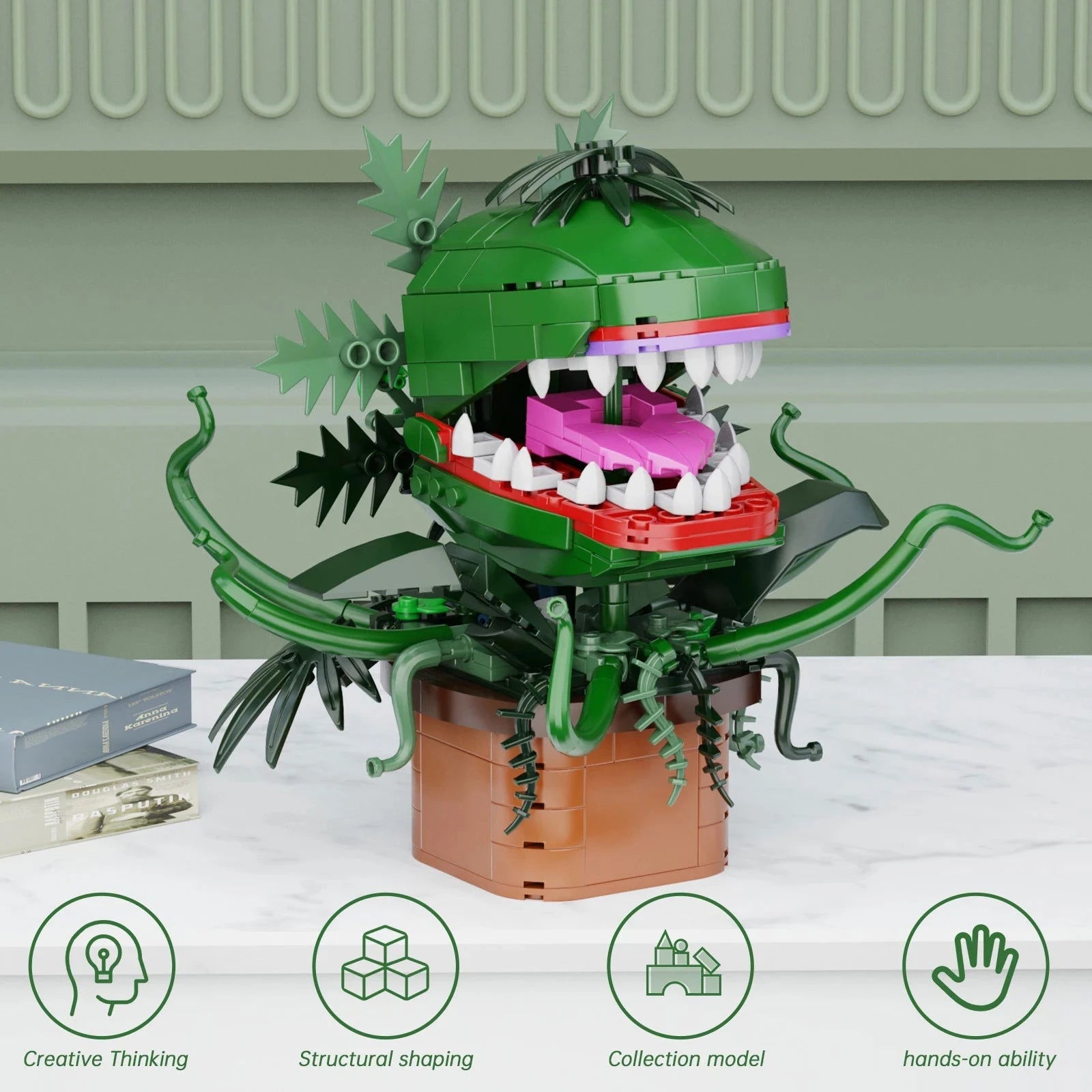 Bloc de Construction Plante Carnivore - Plante Paradise