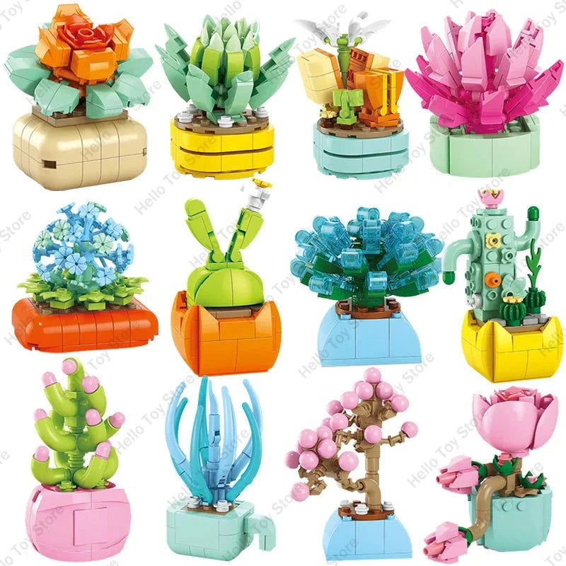 Bloc de Construction Plante Miniature - Plante Paradise