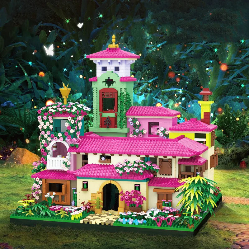 Bloc de Construction Maison Magique Fleurie - Plante Paradise
