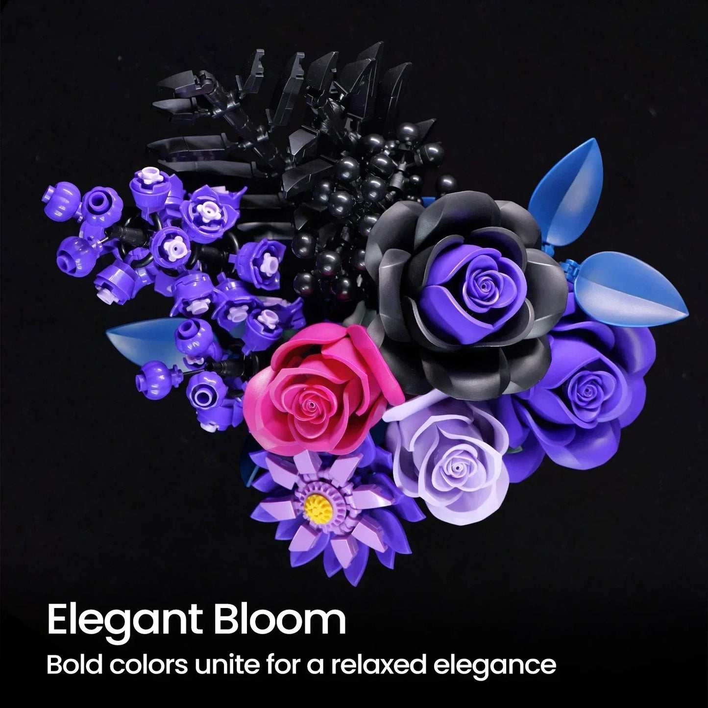 Bloc de Construction Rose Violette - Plante Paradise