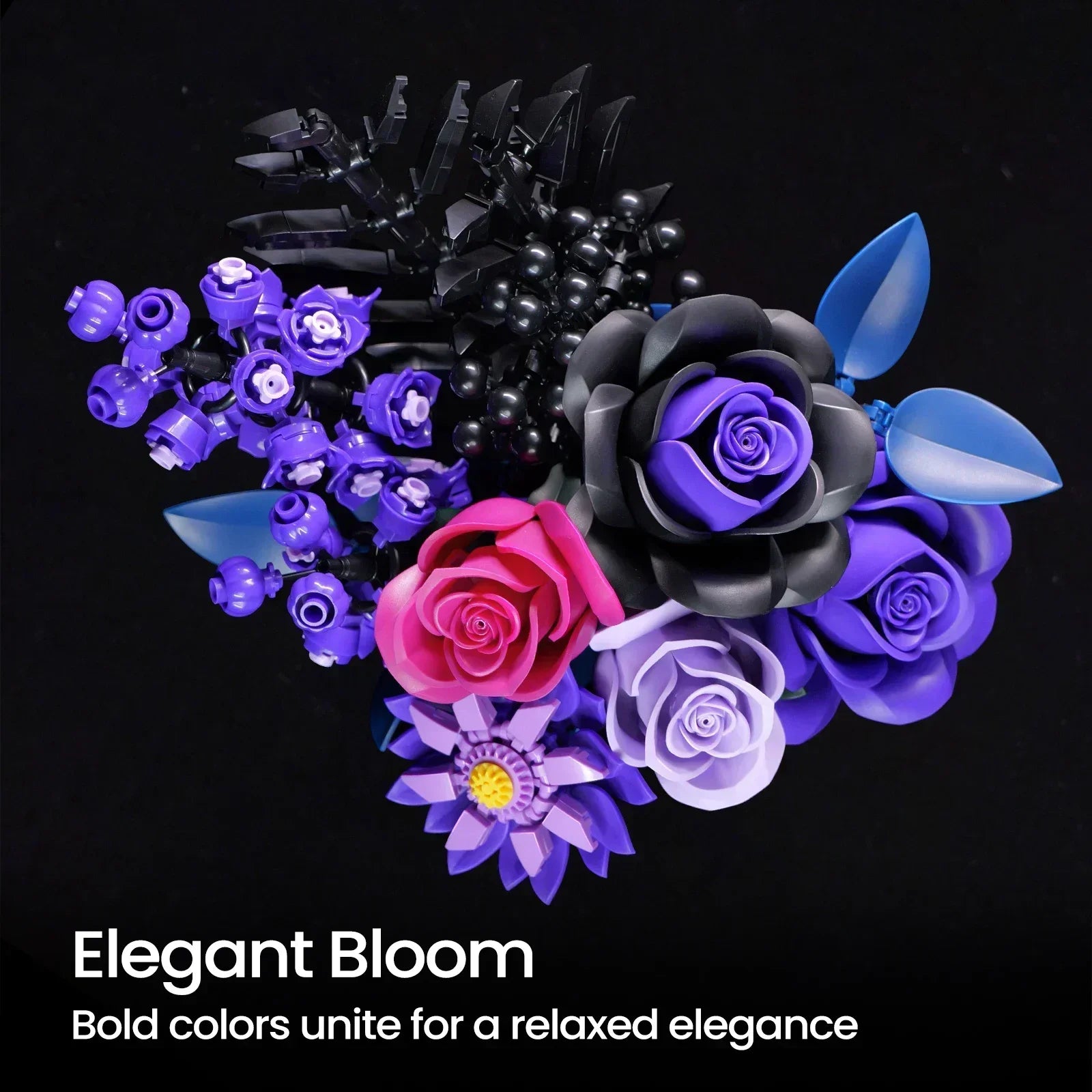 Bloc de Construction Rose Violette - Plante Paradise
