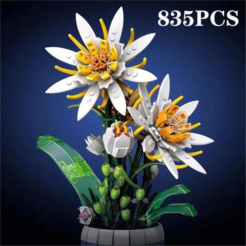 Bloc de Construction Marguerite avec Pot - Plante Paradise