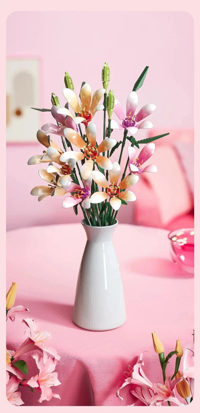 Fleur Bloc de Construction Romantique - Plante Paradise