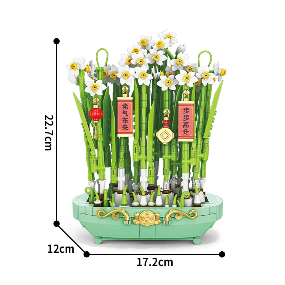 Bloc de Construction Fleur Chinoise - Plante Paradise
