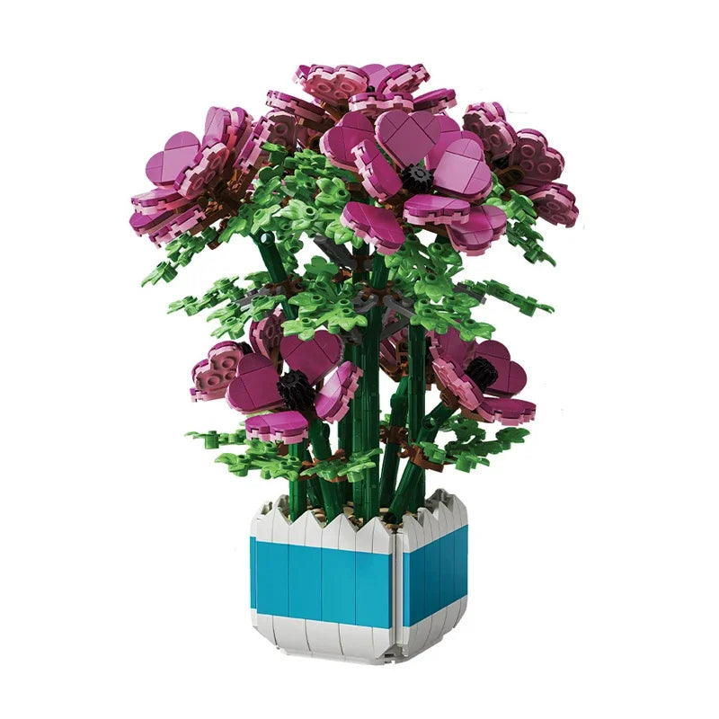 Bloc de Construction Orchidée Créatif - Plante Paradise