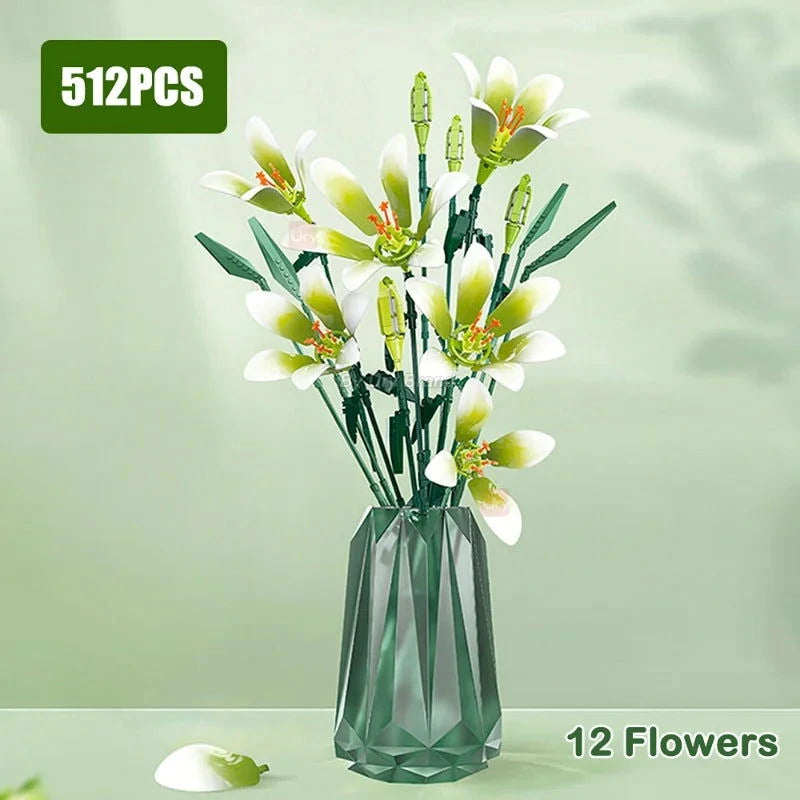 Fleur Bloc de Construction Romantique - Plante Paradise