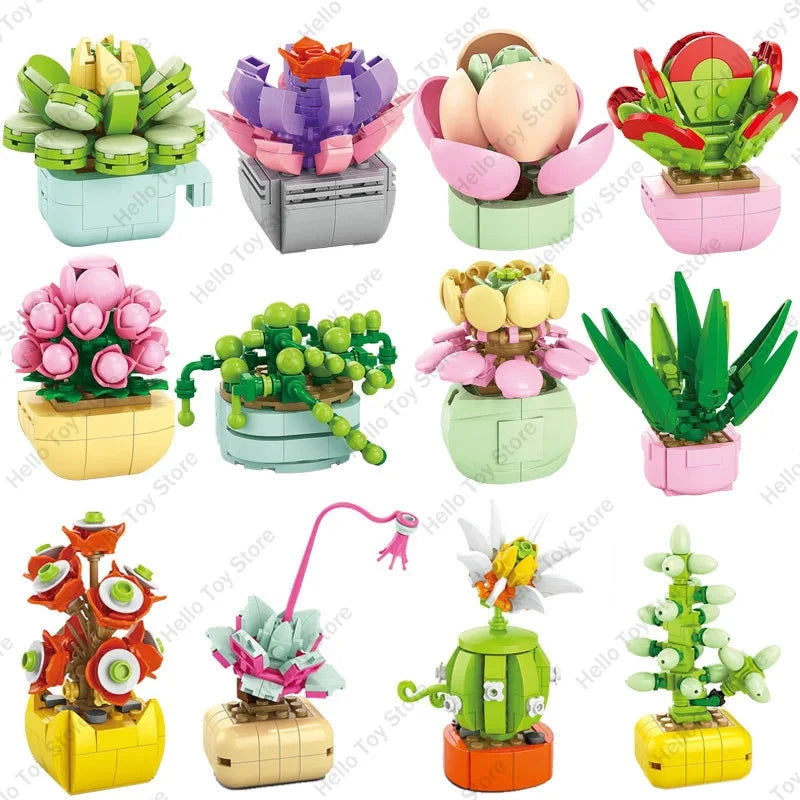 Bloc de Construction Plante Miniature - Plante Paradise