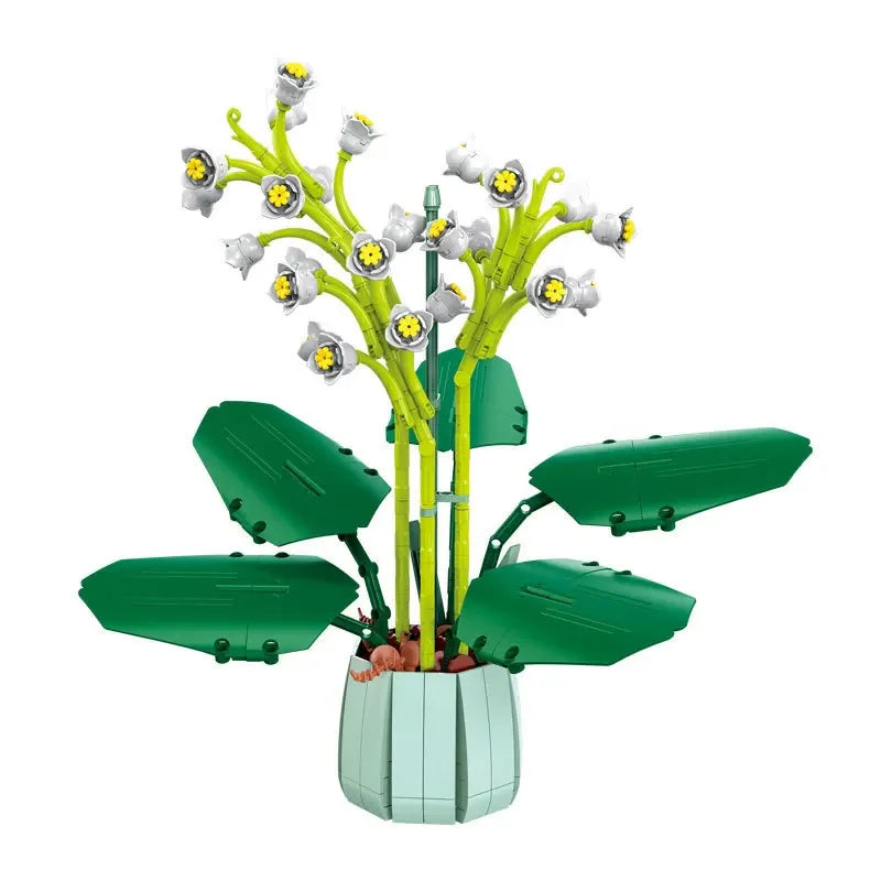 Bloc de Construction Orchidée Créatif - Plante Paradise
