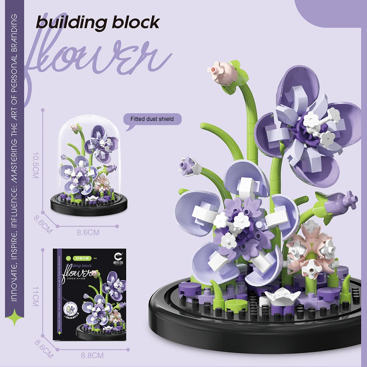 Bloc de Construction Fleur Eternelle Décoration - Plante Paradise