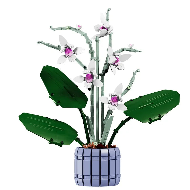 Bloc de Construction Orchidée Créatif - Plante Paradise