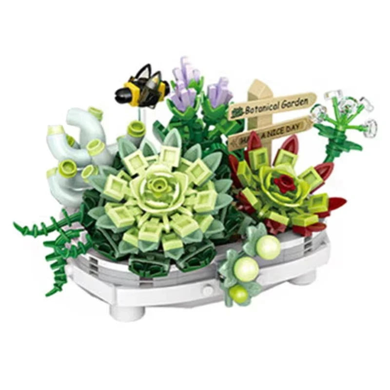 Set Bloc de Construction Fleurs - Plante Paradise