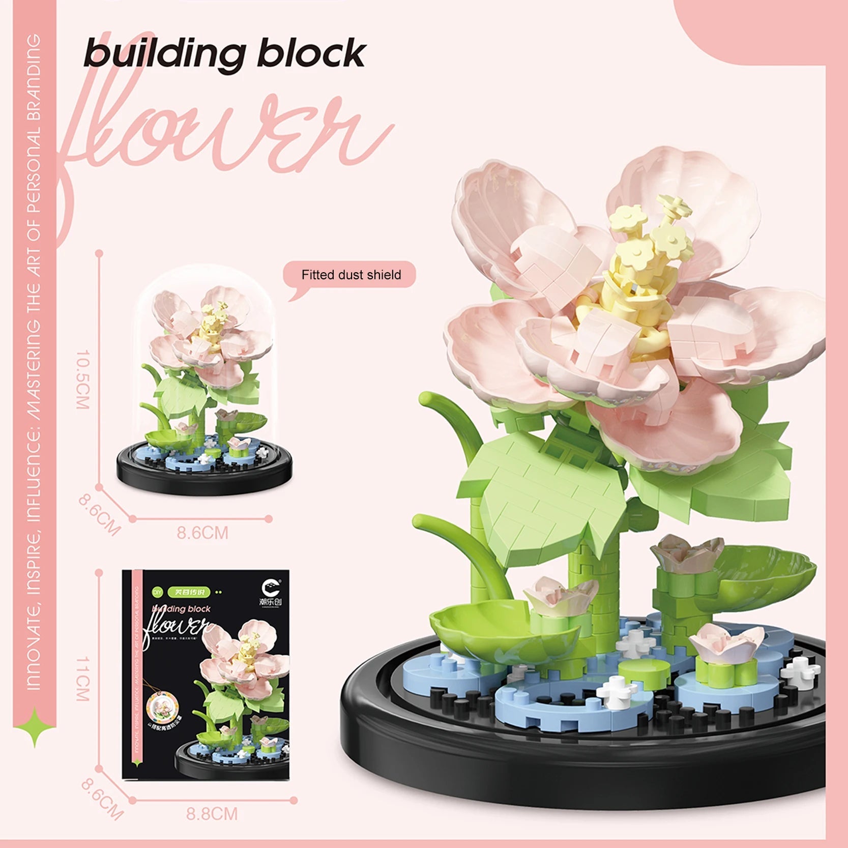 Bloc de Construction Fleur Eternelle Décoration - Plante Paradise