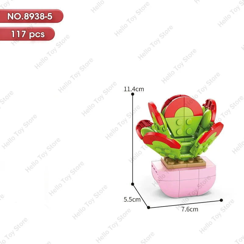 Bloc de Construction Plante Miniature - Plante Paradise
