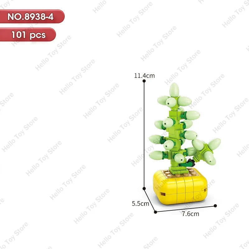 Bloc de Construction Plante Miniature - Plante Paradise