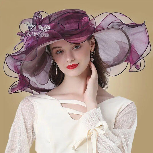 Chapeau Fleurie <br> Extravagant Violet