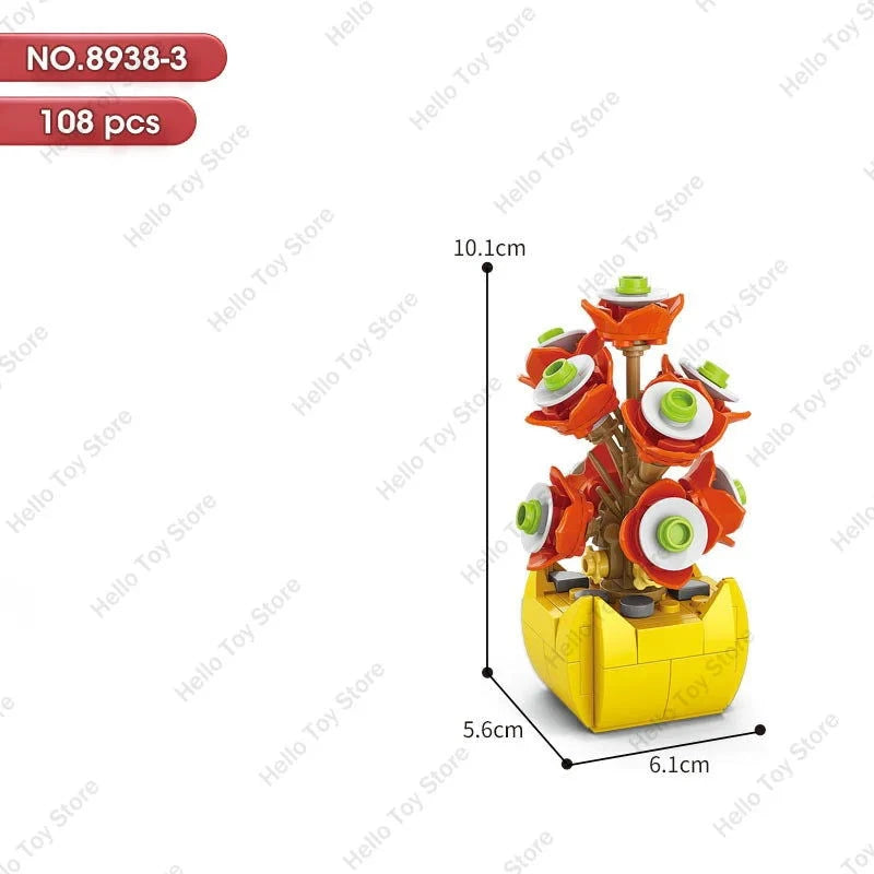 Bloc de Construction Plante Miniature - Plante Paradise