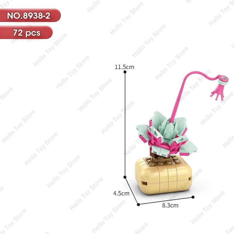 Bloc de Construction Plante Miniature - Plante Paradise