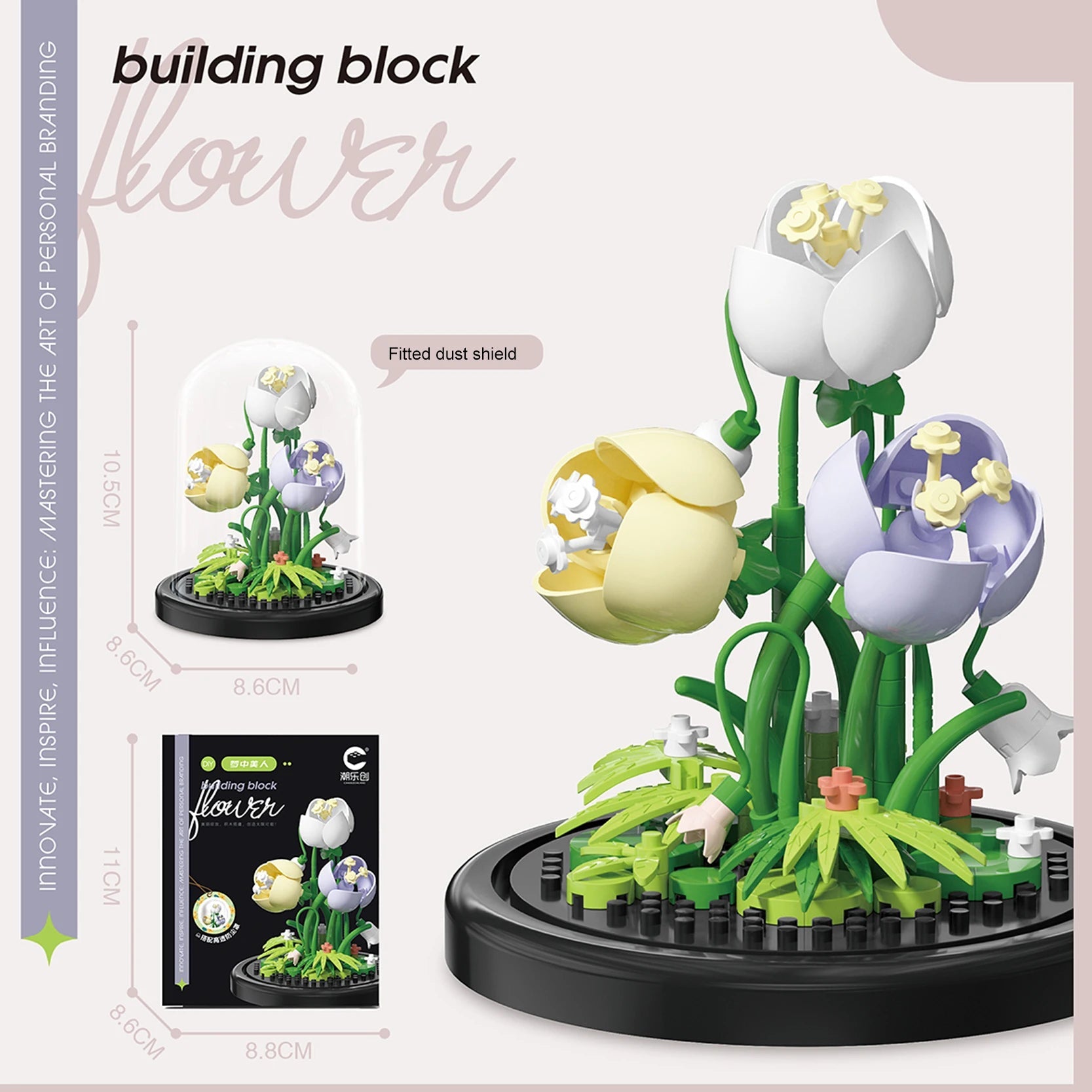 Bloc de Construction Fleur Eternelle Décoration - Plante Paradise