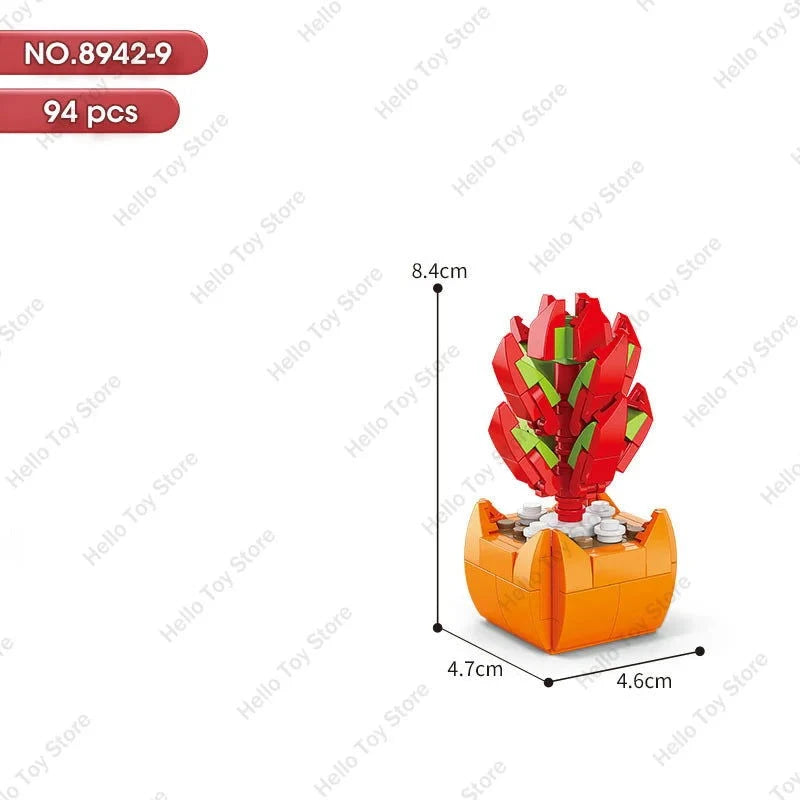 Bloc de Construction Plante Miniature - Plante Paradise