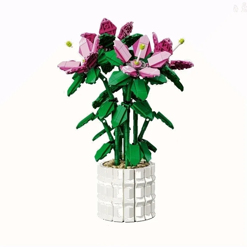 Bloc de Construction Orchidée Créatif - Plante Paradise