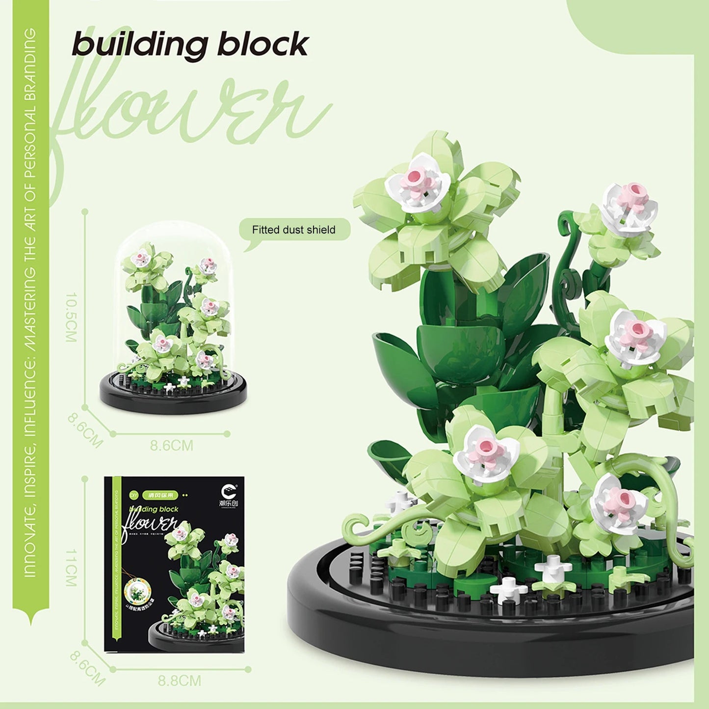 Bloc de Construction Fleur Eternelle Décoration - Plante Paradise