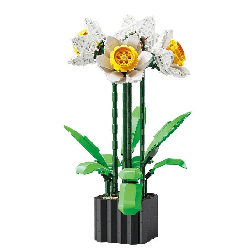 Bloc de Construction Orchidée Créatif - Plante Paradise