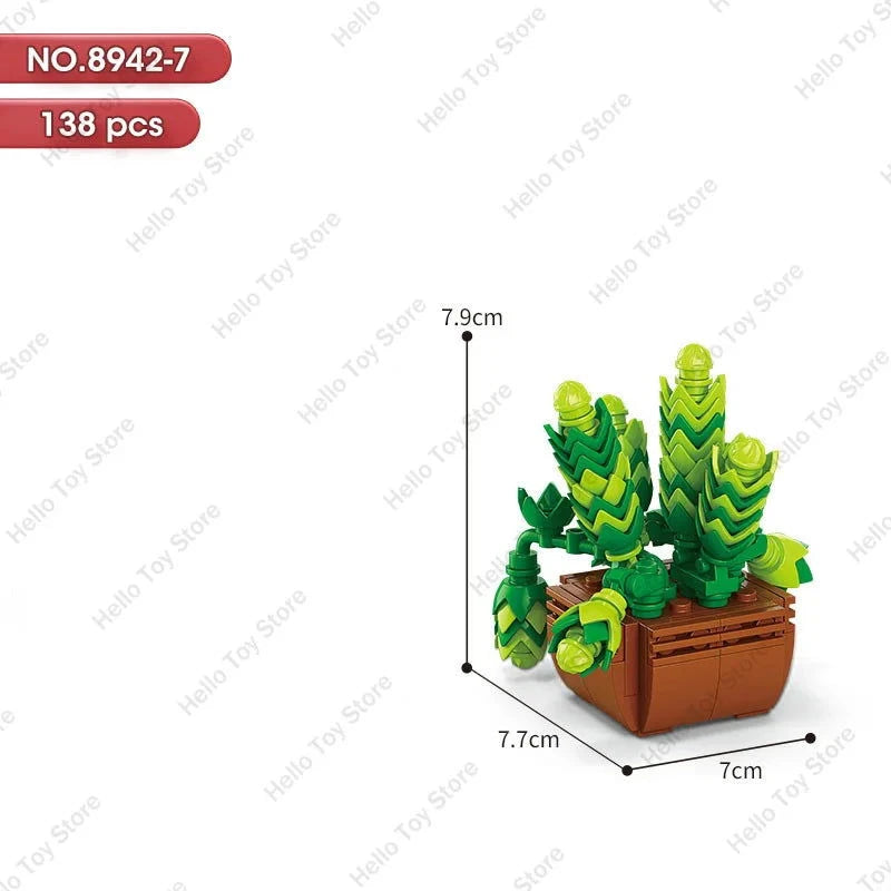 Bloc de Construction Plante Miniature - Plante Paradise