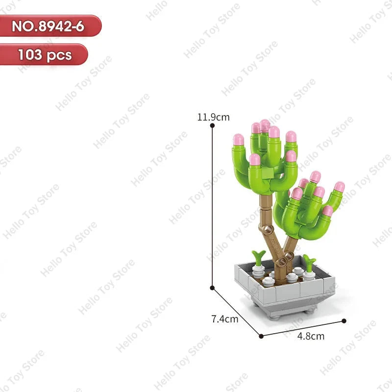 Bloc de Construction Plante Miniature - Plante Paradise