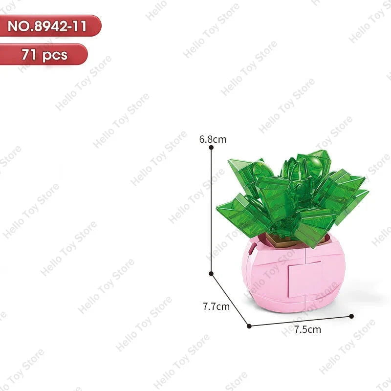Bloc de Construction Plante Miniature - Plante Paradise