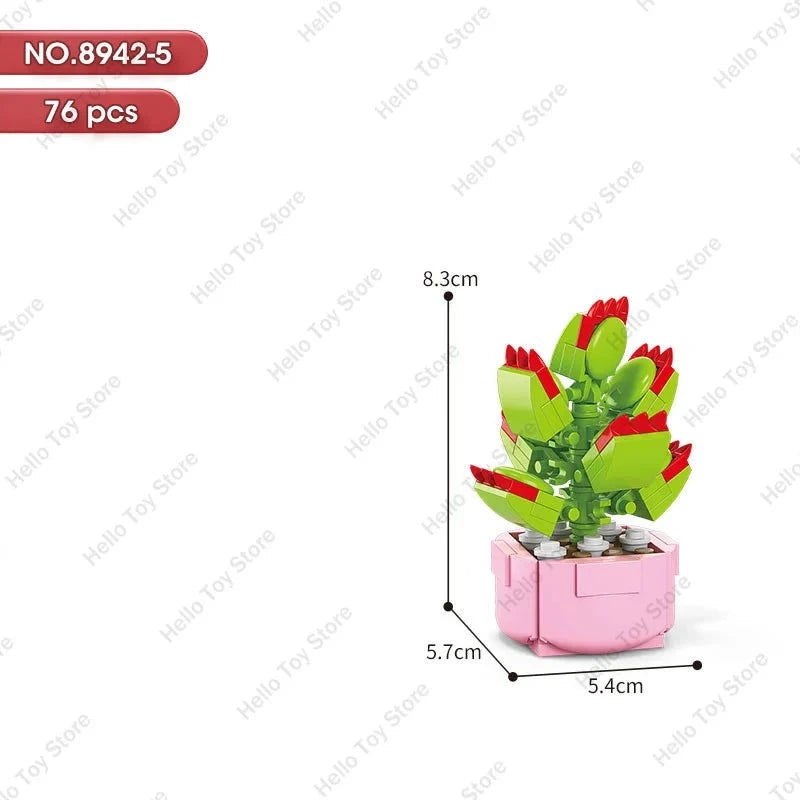 Bloc de Construction Plante Miniature - Plante Paradise