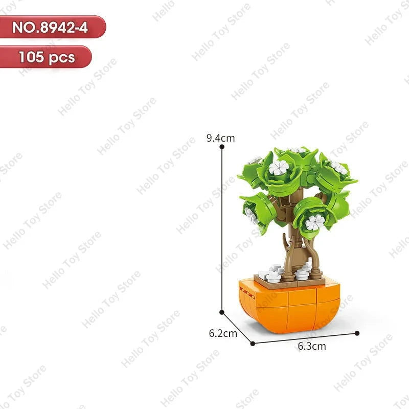 Bloc de Construction Plante Miniature - Plante Paradise