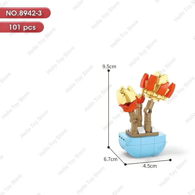 Bloc de Construction Plante Miniature - Plante Paradise