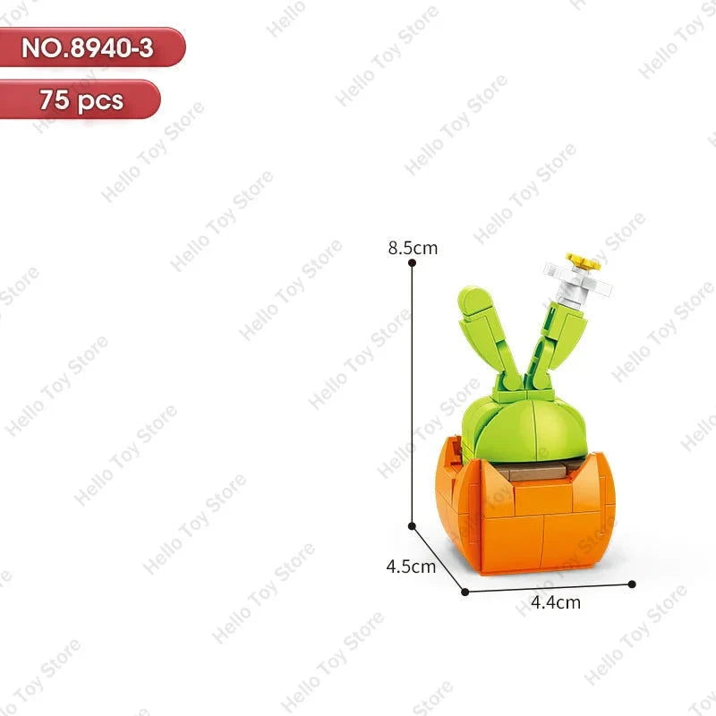 Bloc de Construction Plante Miniature - Plante Paradise