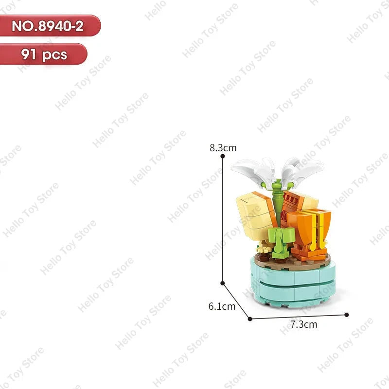 Bloc de Construction Plante Miniature - Plante Paradise