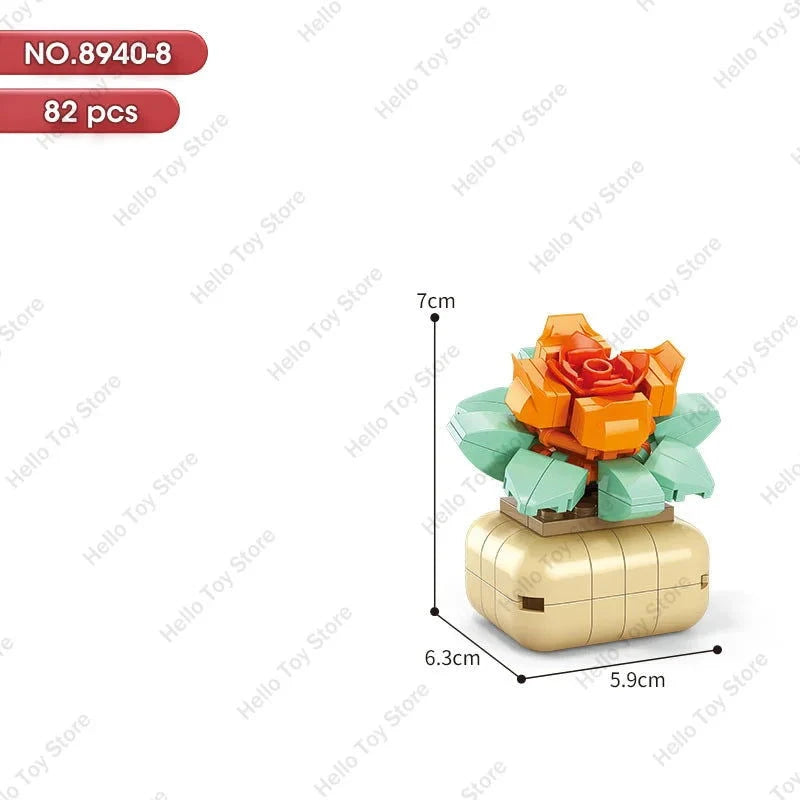 Bloc de Construction Plante Miniature - Plante Paradise