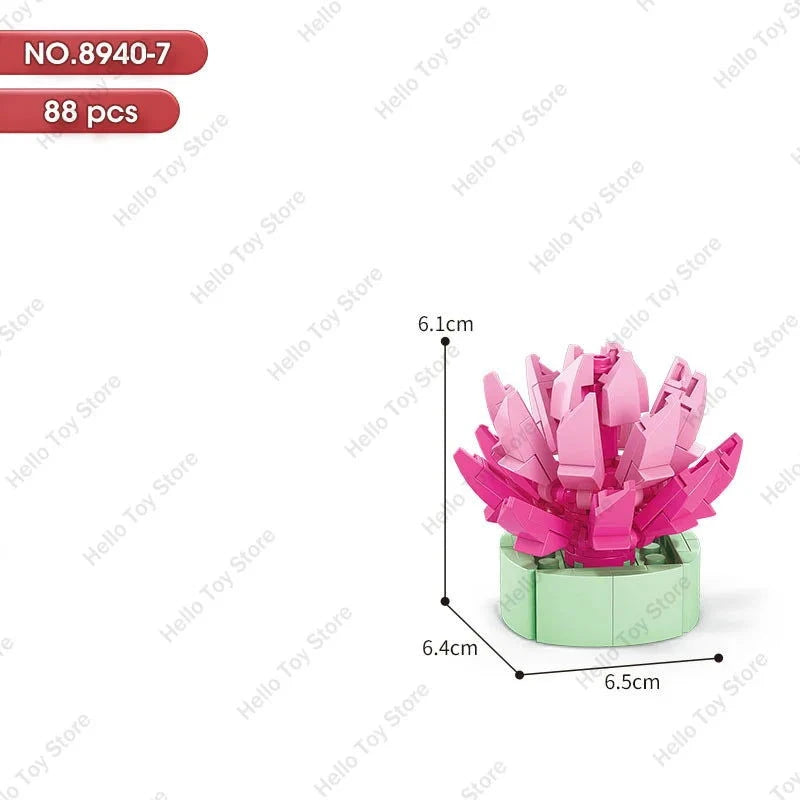 Bloc de Construction Plante Miniature - Plante Paradise