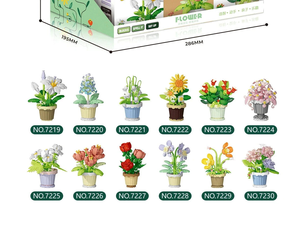 Bloc de Construction Botanical - Plante Paradise